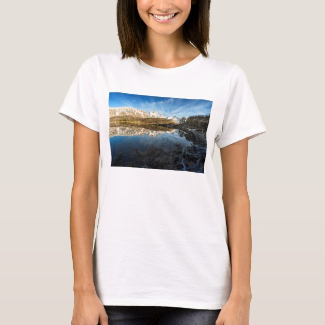 Camiseta Reflexión de la Patagonia (Anverso)
