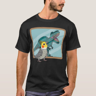 Camiseta Reflexión de loro y sexo en Cockatiel