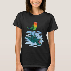 Camiseta Reflexión de loro y sexo I Fischers Lovebird