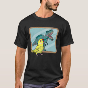 Camiseta Reflexión de loro y sexo I Ringneck indio amarillo