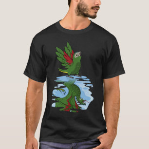 Camiseta Reflexión de loros y dragones en Hahns Macaw