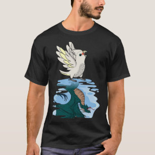 Camiseta Reflexión de loros y dragones I Goffins Cockatoo 2
