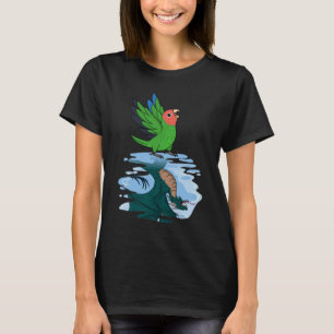 Camiseta Reflexión de loros y dragones Yo Rosy enfrenté el 