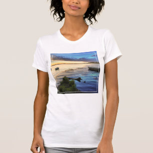 Camiseta Reflexión de los barcos de navegación de la pues