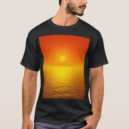 Camiseta Reflexión del atardecer