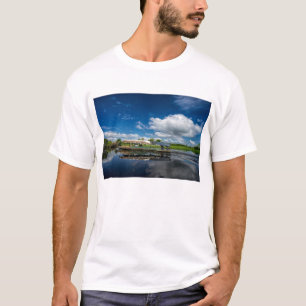 Camiseta Reflexión del barco turístico