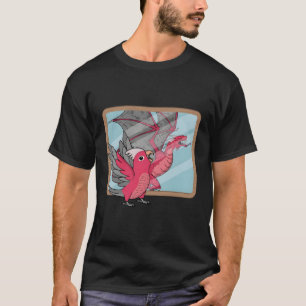 Camiseta Reflexión del Dragón del loro I Rosa-pecho Galah C