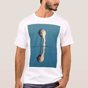 Camiseta Reflexión del flamenco, Laguna Chaxa, Atacama