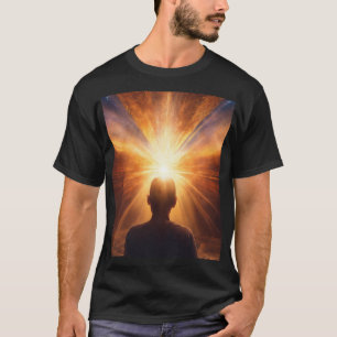 Camiseta Reflexión divina - Manos de oración en un reino có