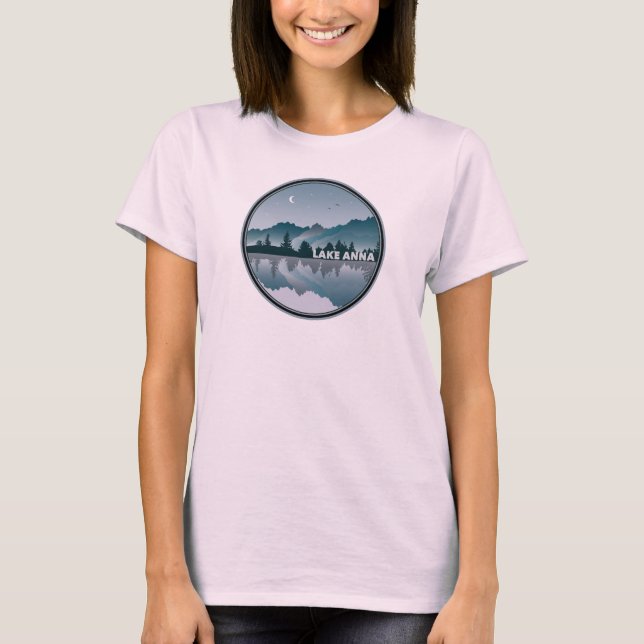 Camiseta Reflexión sobre el lago Anna Virginia (Anverso)