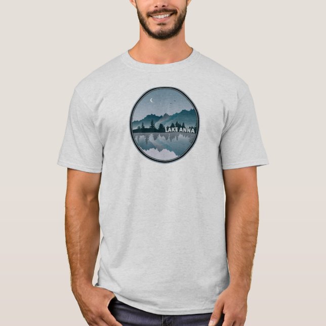 Camiseta Reflexión sobre el lago Anna Virginia (Anverso)