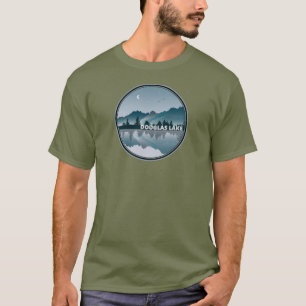 Camiseta Reflexión sobre el lago Duglas