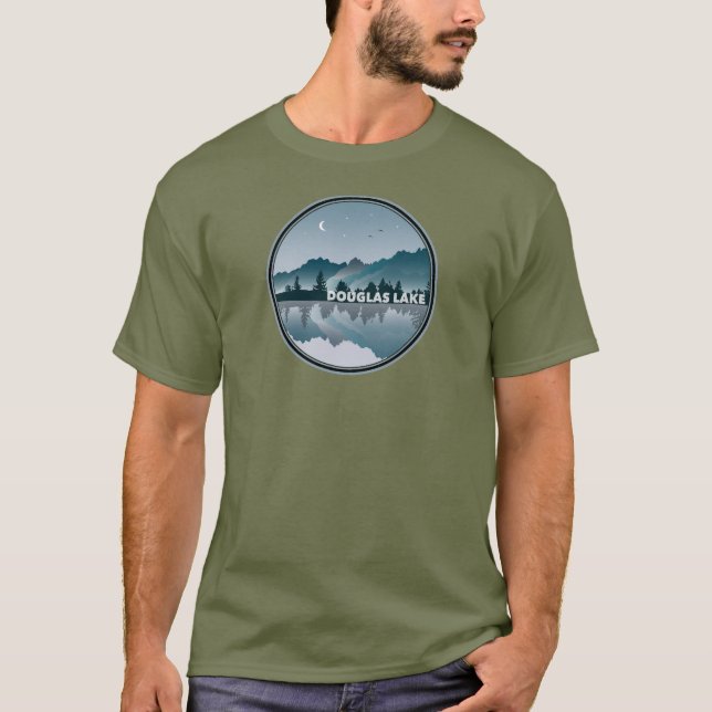 Camiseta Reflexión sobre el lago Duglas (Anverso)