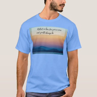 Camiseta Reflexión sobre la distancia que llega youx27ve