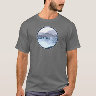 Camiseta Reflexión sobre la vida en el lago