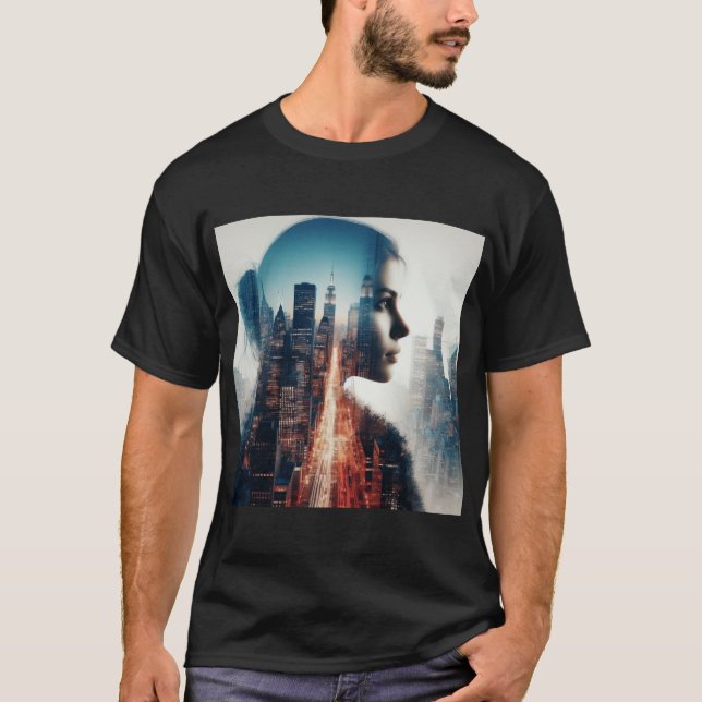 Camiseta Reflexión urbana (Anverso)