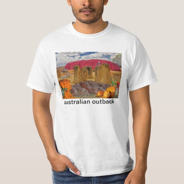 Camiseta REFLEXIONES del australiano de la onza interior (Anverso)