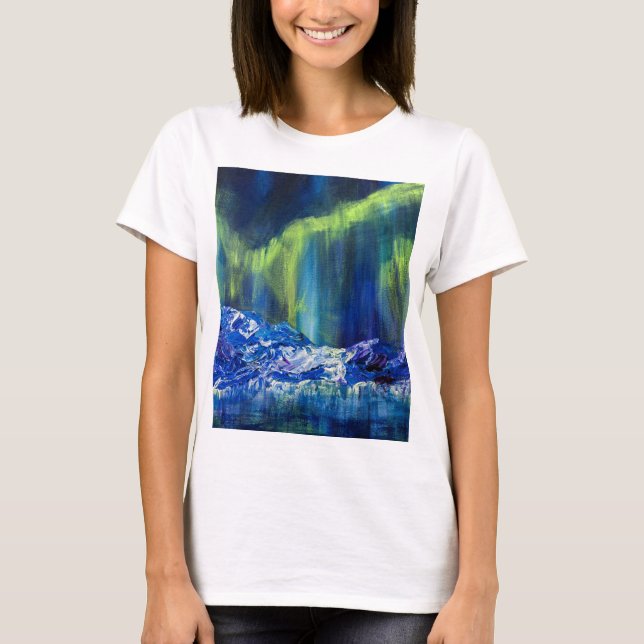 Camiseta Reflexiones glaciales de Alaska (Anverso)