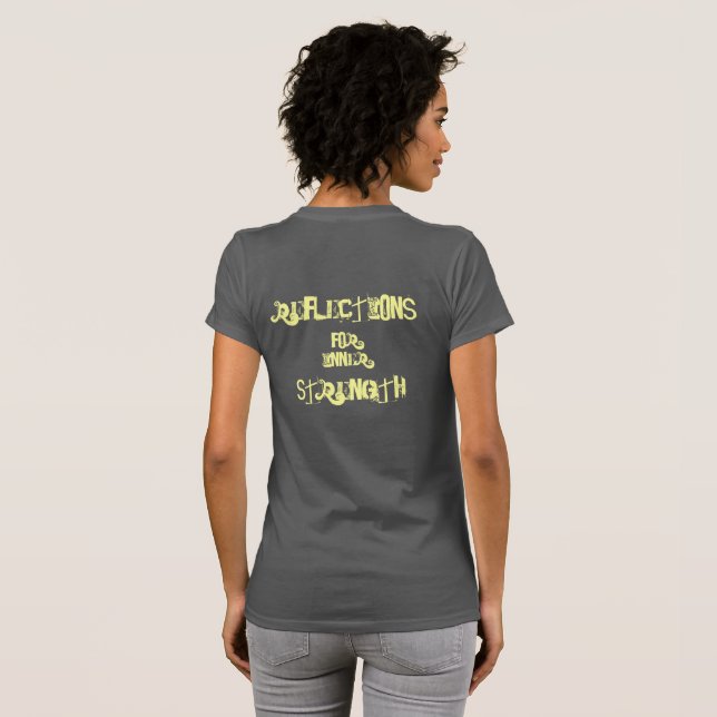 Camiseta Reflexiones para la fuerza interior (Reverso completo)