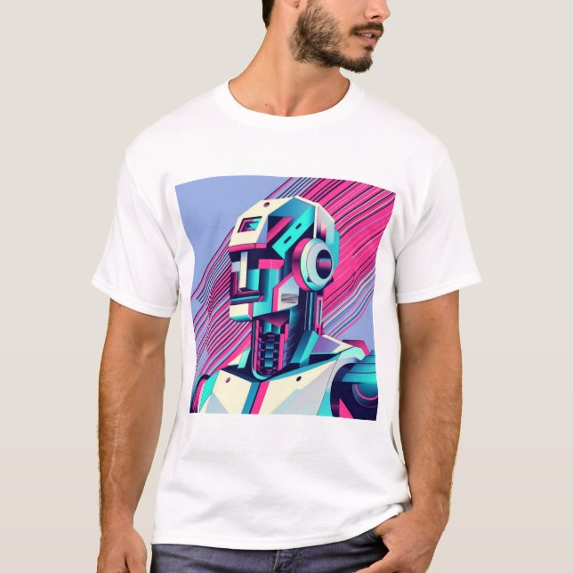 Camiseta Reflexiones sobre el ciberpunk (Anverso)