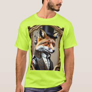 Camiseta 🦊 reflexiones sobre el tiempo   La realeza de Fox