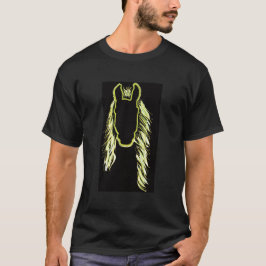 Camiseta Reflexiones soleadas de un caballo