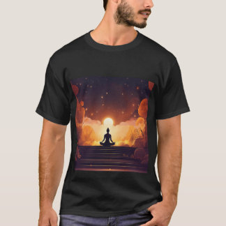Camiseta Reflexiones Zen: Recopilación de esquema de medita