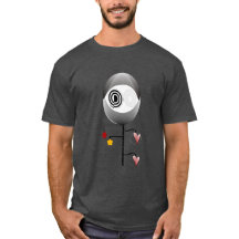 Camiseta reflexiva, hermosa y única