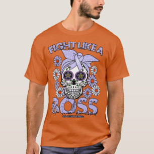 Camiseta Refluir ácidos Lucha de concientización como jefe