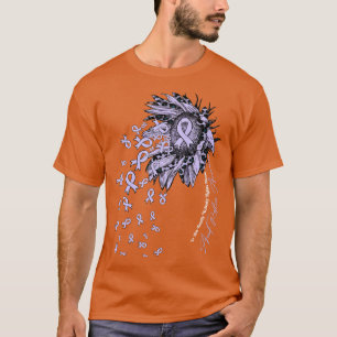 Camiseta Reflux ácida Awareness sunflower nadie lucha a sol