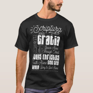 Camiseta Reforma cristiana protestante Sola Scriptura 5