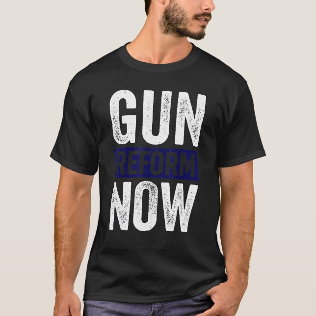 Camiseta Reforma de armas ahora no es suficiente Día de Con (Anverso)