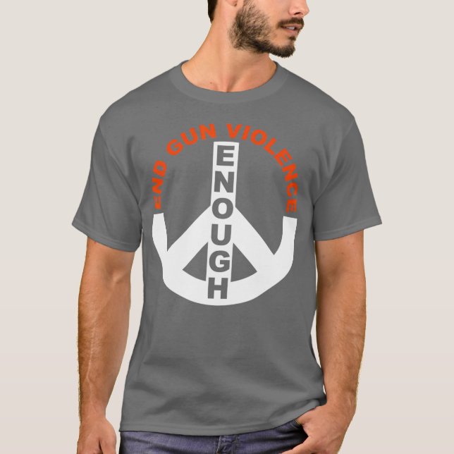 Camiseta Reforma de eslóganes anti armas termina control de (Anverso)