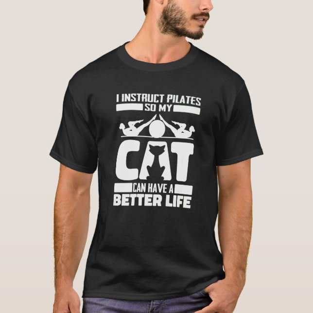 Camiseta Reformador de entrenamiento de gatos del profesor  (Anverso)