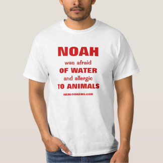 Camiseta Refrán divertido de la arca de Noah