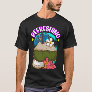 Camiseta Refrescante Sunshine Summer Palm Trees Beach Vibes