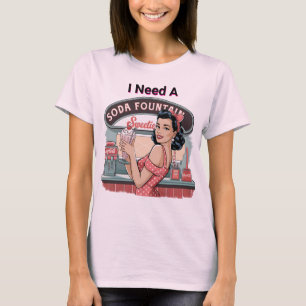 Camiseta Refresco de Pop Art