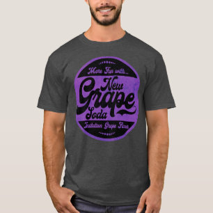 Camiseta Refresco de sabor a uva púrpura