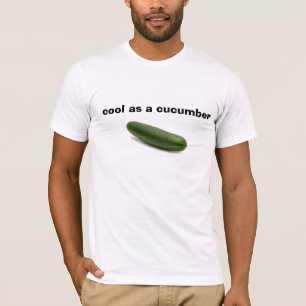 Camiseta refresqúese como pepino