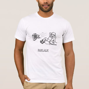 Camiseta refresqúese, RELÁJESE