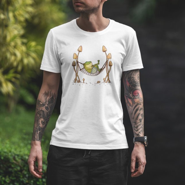 Camiseta Refrigeración De Animales De Rana En Hamaca (Subido por el creador)