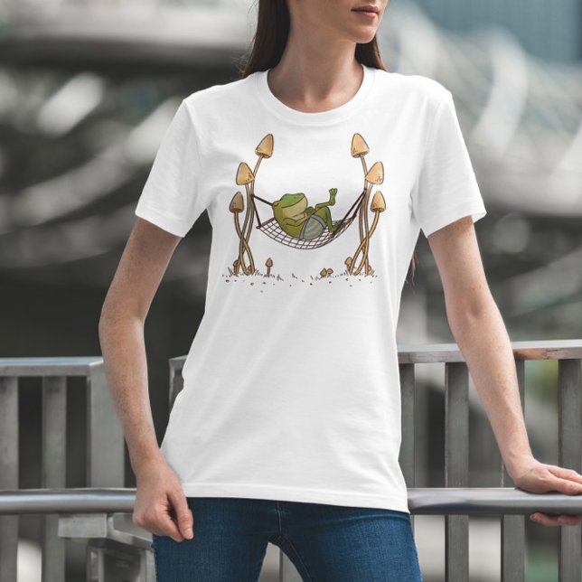 Camiseta Refrigeración De Animales De Rana En Hamaca (Subido por el creador)