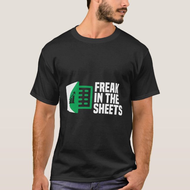 Camiseta Refrigeración En Las Hojas Chistes De Excel Spread (Anverso)