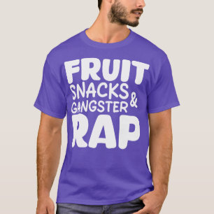 Camiseta refrigerios de fruta rap 1