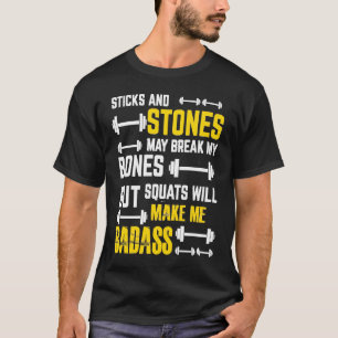 Camiseta Refuerzo de los pesos de entrenamiento para la con