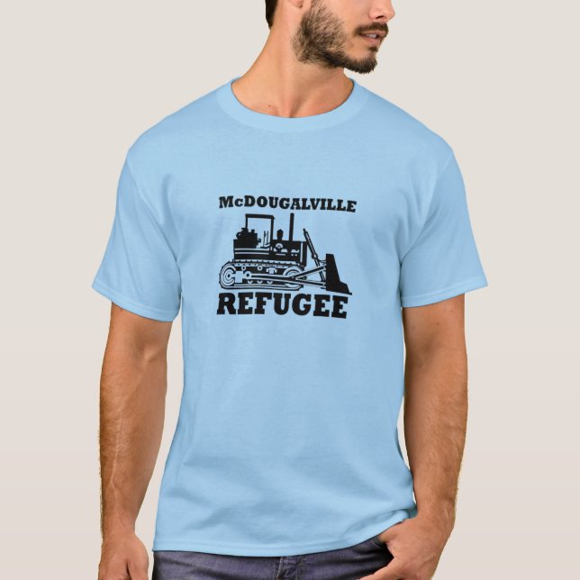 CAMISETA REFUGIADO DE MCDOUGALVILLE (Anverso)