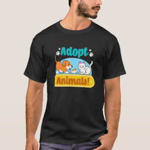 Camiseta Refugio animal salvando perros gatos rescate anima