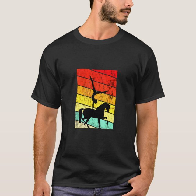 Camiseta Refugio de caballos Sunset (Anverso)