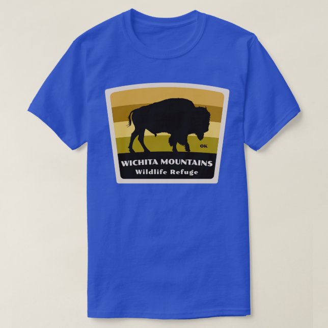 Camiseta Refugio de vida silvestre Oklahoma Roaming de las  (Diseño del anverso)