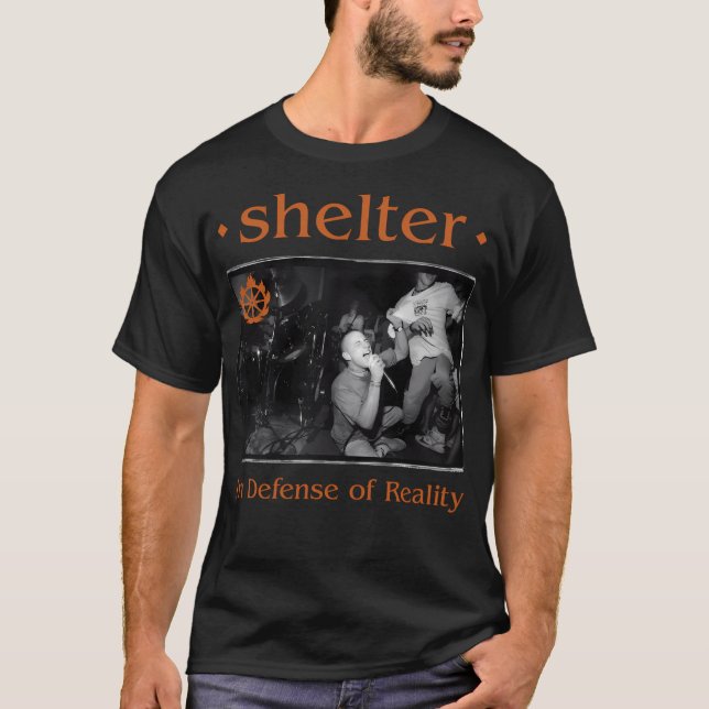 Camiseta Refugio En Defensa De La Realidad (Anverso)